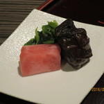 嵯峨沢館 - 香の物