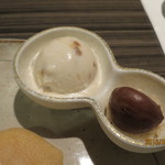 嵯峨沢館 - マロンアイス