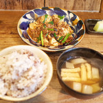 Nemaru Cafe - 麻婆豆腐定食(950円)