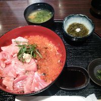 はまじま - ランチ･イクラとろ丼(大) 1,600円 2016年1月