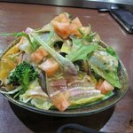 博多鉄板 じゅん - 白菜とベーコンのテリーヌのサラダ