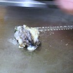博多鉄板 じゅん - 今回はアワビを追加しました。