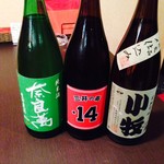 香丹 - 日本酒は毎回変わります
