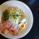 愛ごや - 汁なし金嘉そば+玉子