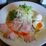 愛ごや - 汁なし金嘉そば+玉子