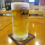 ヌアサヤム - 生ビールはアサヒスーパードライ