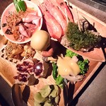 黒猫夜 - ◎春の前菜盛合せ　3,000円