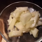 黒猫夜 - △生ザーサイ　630円