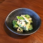 ジャム cafe 可鈴 - ブロッコリーとささ身の和え物