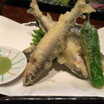 七伍屋 - 稚鮎の天ぷら