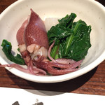 七伍屋 - お通しの蛍烏賊