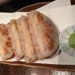 七伍屋 - 海老しんじょ蓮根挟み揚げ