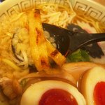 道頓堀　黄鬼 - 黄鬼そば　600円