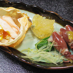 Aomasa - カニとほたるいか