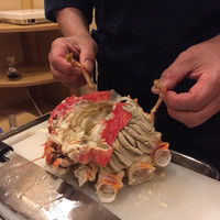 活カニの花咲 - 
