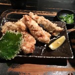 山元麺蔵 - 鶏ささみ天アップ