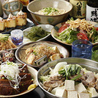 人気!2H飲放付うちなー鍋ｺｰｽ5000円