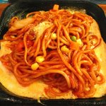 カフェテラス　スワサロン - 鉄板イタリアンスパ530円