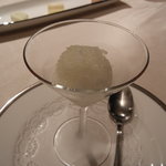 フランス料理　レ・セレブリテ - 柚子のグラニテ