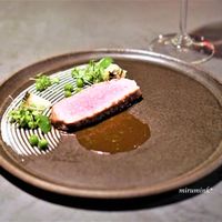 S'ACCAPAU - 仔牛　グリーンピース、新玉ねぎ