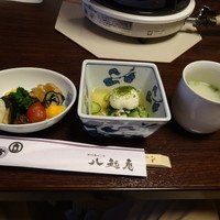 八起庵 丸太町本店 - 前菜とスープ
