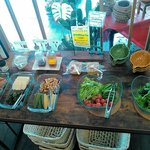 ダンデライオン - サラダバー全景