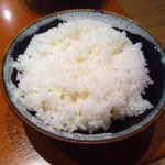 Yakiniku Sanga - ご飯の「中」サイズ！なかなかのボリュームです。