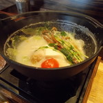 しらと菜園 - レタスと北海道産真鱈の豆乳鍋