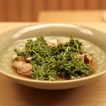 緒方 - 花山椒としゃぶしゃぶ肉