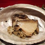 銀座 しのはら - 鮑肝ご飯