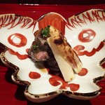 銀座 しのはら - 鼈とホワイトアスパラ