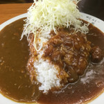 中栄 - 印度カレーとハヤシの合いがけ