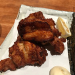 手打ち蕎麦 寺田家 - とてもジューシーな鶏の唐揚げです