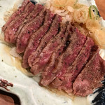 手打ち蕎麦 寺田家 - 牛のタタキ