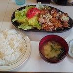 冨士ランチ - チキン甘酢しょうゆ定食