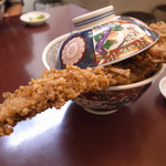 穴子海老天丼