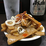 中華そば べんてん - 「瓶ビール」550円についてくる