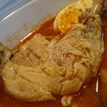 曉 - チキンレッグのアップ