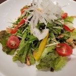 水菜シャキシャキサラダ