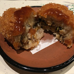 旬菜 おぐら家 - 天然ふきの唐コロッケ