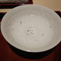 銀座 しのはら - (2017年4月　訪問)香煎茶。ほんのり昆布茶のような風味を感じる繊細なお茶でした。