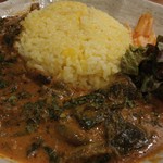 SPICY CURRY 魯珈 - クリーミィ野菜コルマカレー