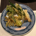 旬菜 おぐら家 - 山菜の天婦羅