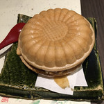 旬菜 おぐら家 - 黒糖きなこアイス最中