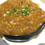 池袋小吃居 - 爆煎凉粉（リャンフェン）　￥780