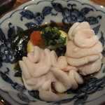 和食美酒 ほり米 - たちポン（鱈白子ポン酢掛け）