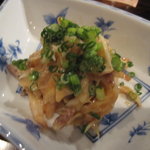 和食美酒 ほり米 - いか一夜干し葱味噌和え