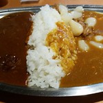 もつ千 - ハヤシ＆カレーのハーフ＆ハーフ　2017.4