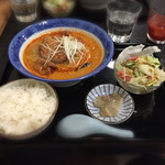 中国四川麺飯店 一燈 - 本日の担々麺定食❣️