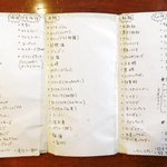 いちょうの木 - メニュー